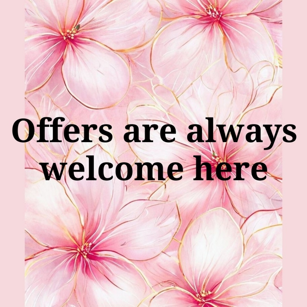 Offers are always welcome here. Don't be shy.